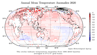 2020 ha sido el año más cálido jamás registrado, según JMA