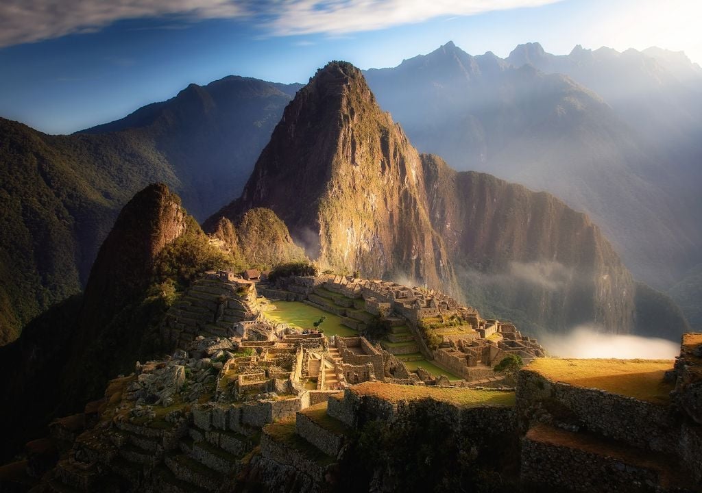 Amanecer en Machu Pichu Amanecer en Machu Pichu