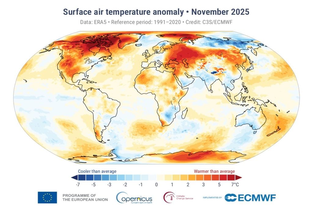 Anomalía, temperatura, clima, agro