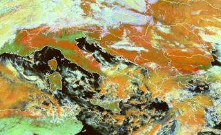Imagen única: Italia nevada