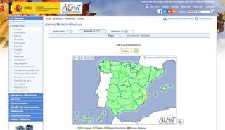 AEMET mejora su Plan de avisos de fenómenos meteorológicos Meteoalerta