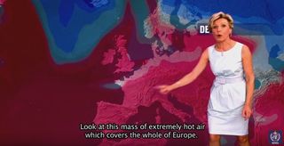 Los informativos del tiempo en Francia 2050