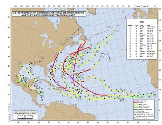 Informes de los ciclones tropicales de la estación 2011 en el Atlántico Norte