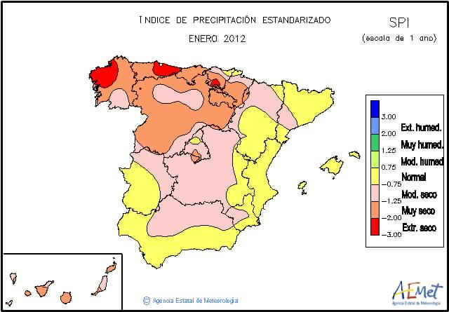 Ídem que el caso anterior pero para un año completo, terminando en enero de 2012 Ídem que el caso anterior pero para un año completo, terminando en enero de 2012