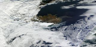 Polvareda en Islandia