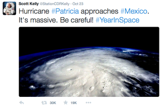 La OMM estudiará los récords del huracán Patricia