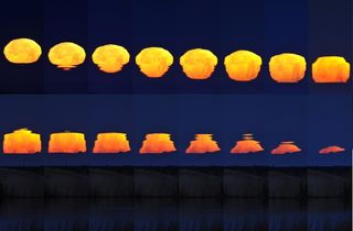 Luna distorsionada