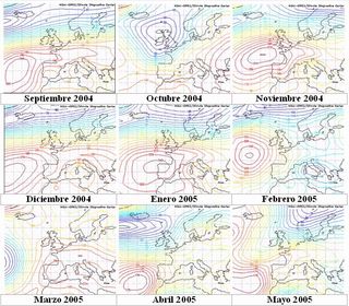 Nota sobre la evaluación de la situación de sequía en España (sept. 2004 - mayo 2005)