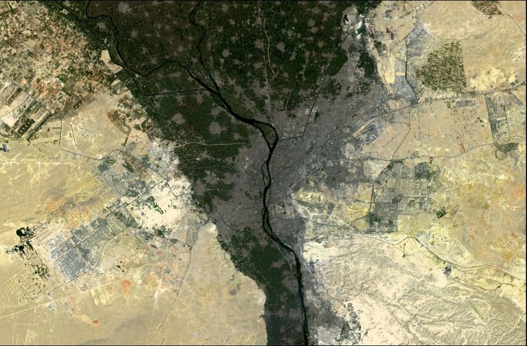 La fertilidad del Delta del Nilo y El Cairo