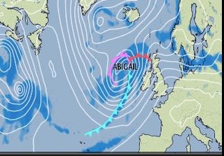 La borrasca Abigail es nombrada oficialmente por la Met Office