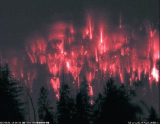 ¿Fuego en el cielo?