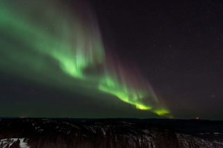 Auroras desde la ISS (25 de enero de 2012)