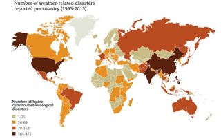 Los costes humanos de los desastres naturales