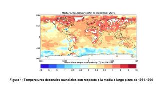 La Organización Meteorológica Mundial confirma que 2011 es el undécimo año más cálido jamás registrado