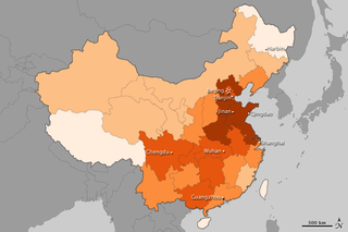 Contaminación de aerosoles peligrosos en China 