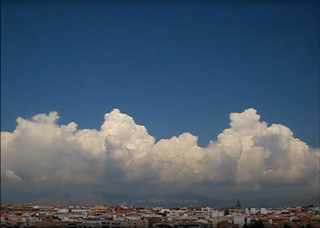 Time-Lapse de un gran cumulonimbus creciendo