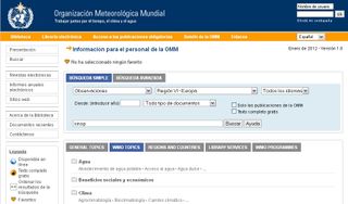 La biblioteca virtual de la OMM
