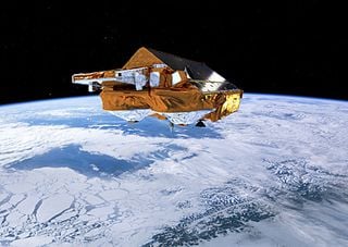 Cryosat revela que el hielo azul de la Antártida crece en altura