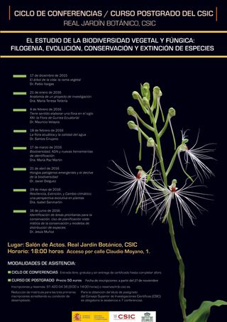 Biodiversidad de plantas y hongos