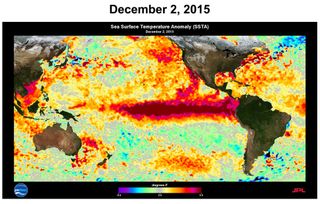 Los problemas de El Niño 2015 en el tiempo mundial