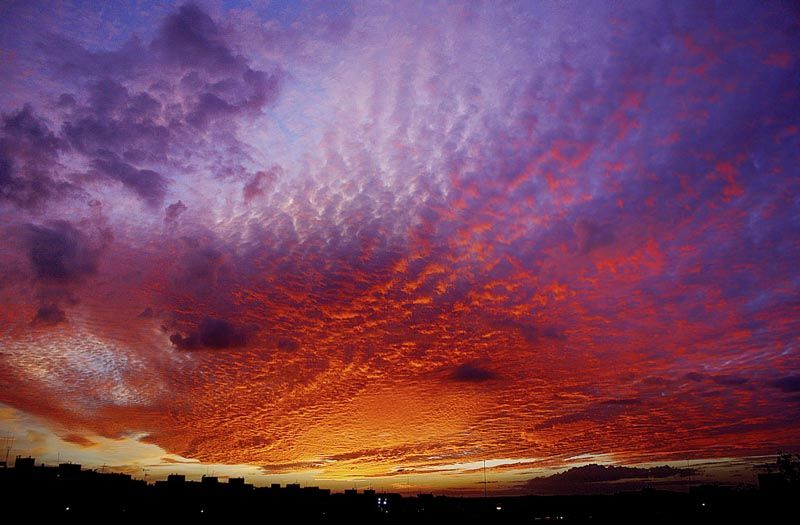 6º puesto: Luces del atardecer