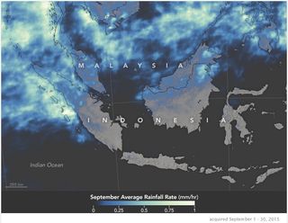 El Niño trajo sequía y fuego a Indonesia