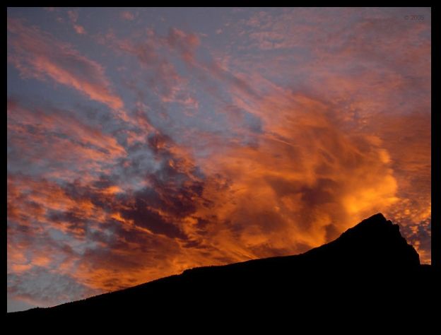 Foto ganadora del Meteoverano'05 - Volcán de Arafo