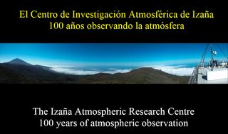 Folleto sobre el Centenario del Observatorio de Izaña