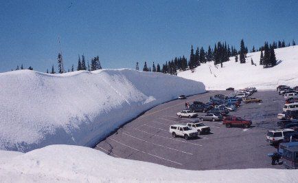 Parking de Paradise en mayo de 1999
