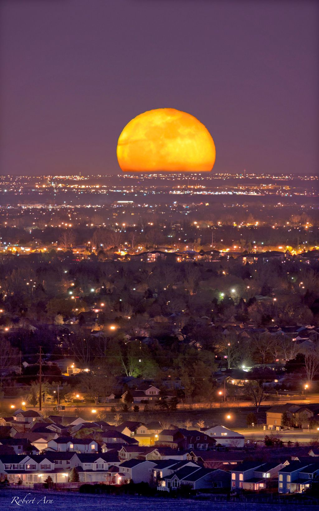 Foto de la Luna de Robert Arn, Fort Collins, Colorado, USA Foto de la Luna de Robert Arn, Fort Collins, Colorado, USA