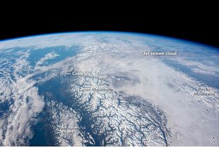 Canadá desde la ISS