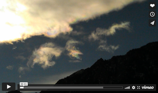 Secuencia de iridiscencias