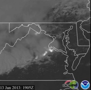 GOES-R en modo exploración súper rápida y rayos