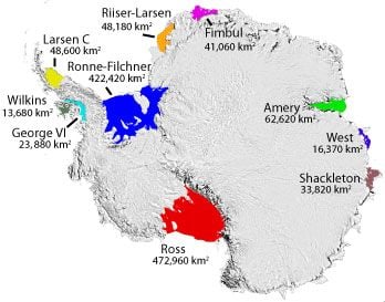 La segunda barrera de hielo más grande del mundo también se derrite