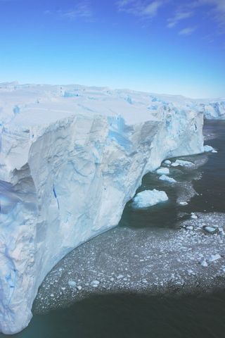 El dique de seguridad de hielo de la Antártida se encuentra en peligro