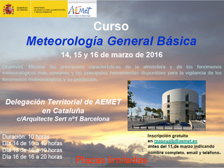 Curso de Meteorología general básica – AEMET