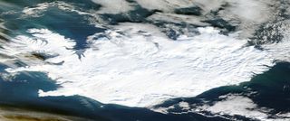 Imagen única: un país completamente nevado