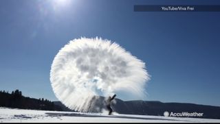 Un experimento clásico de invierno