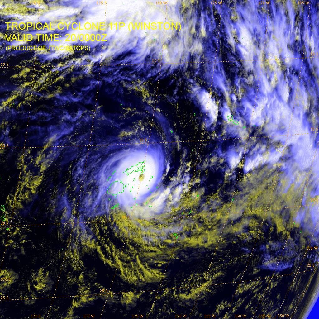 Imagen realzada del Winston del 20 de febrero de 2016 a las 00 UTC