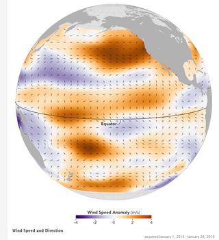Vientos cambiantes de El Niño