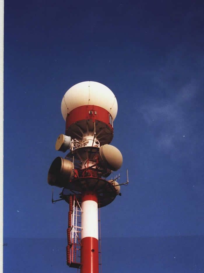 Radar de Vizcaya del INM.