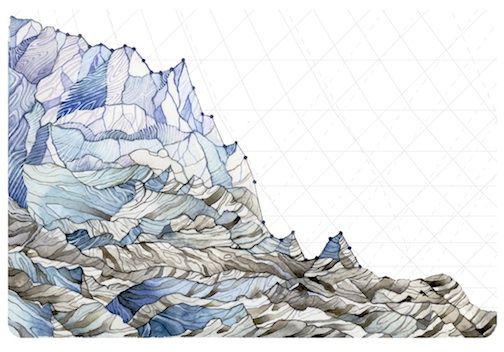 Foto: Decline in Glacier Mass Balance de Jill Pelto Decline in Glacier Mass Balance de Jill Pelto