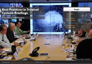 Las mejores practicas en los briefings de ciclones tropicales