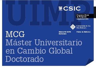 Máster UIMP sobre Cambio Global