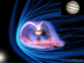 Auroras y la magnetosfera de Júpiter