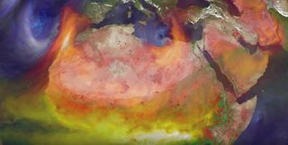 Las tormentas de polvo y arena, nueva cátedra del AXA Research Fund al Barcelona Supercomputing Center
