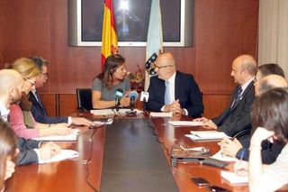 AEMET y la Xunta de Galicia tratan de colaborar y mejorar sus servicios