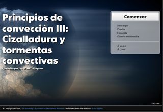 Principios de convección III: cizalladura y tormentas convectivas