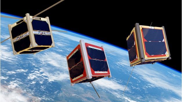 CubeSats en orbita