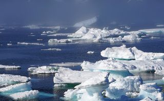 Desplazamiento del hielo en Groenlandia